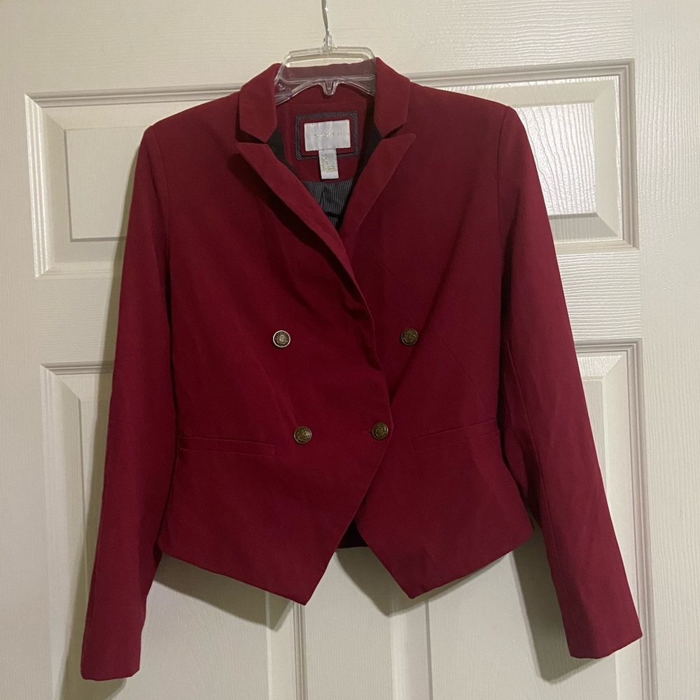 Forever 21 Burgundy Blazer